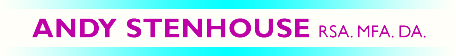 Andy Stenhouse RSA. MFA. DA.
